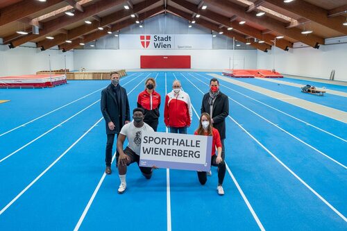 Eröffnung der Leichtathletikhalle am Wienerberg (C) David Bohman/PID